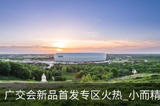 广交会新品首发专区火热 小而精新品撬动全球市场
